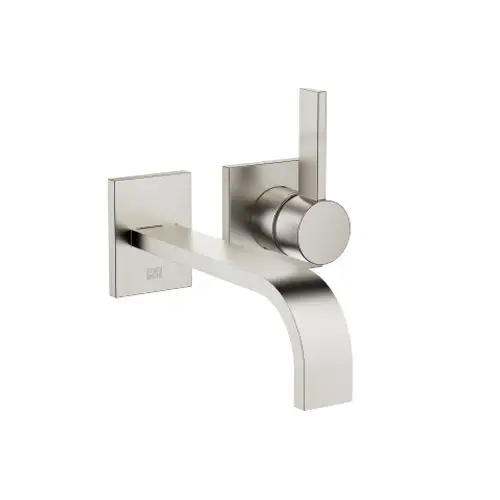 DORNBRACHT-Waschtisch-Wand-Einhandbatterie-ohne-Ablaufgarnitur-MEM-36861782-Platin-gebuerstet-36861782-06 gallery number 1